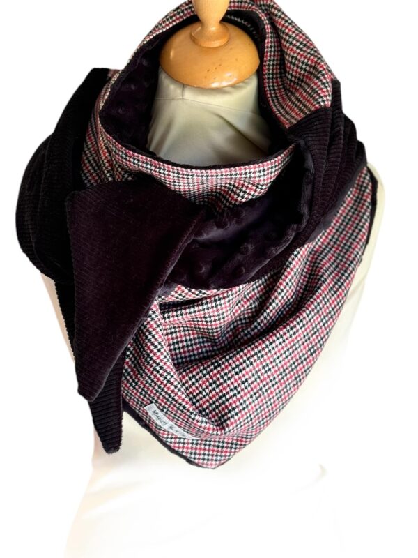 Foulard mixte rouge