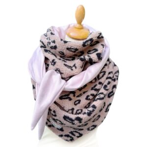Foulard léopard polar