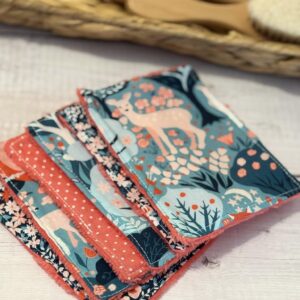 lingettes animaux forêt bleu