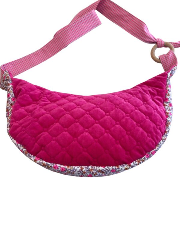 sac demi lune fluo