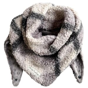 Foulard enfant polar gris