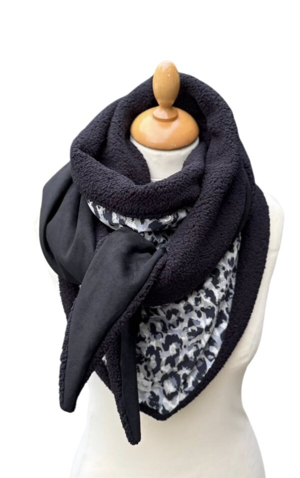 foulard viscose léo